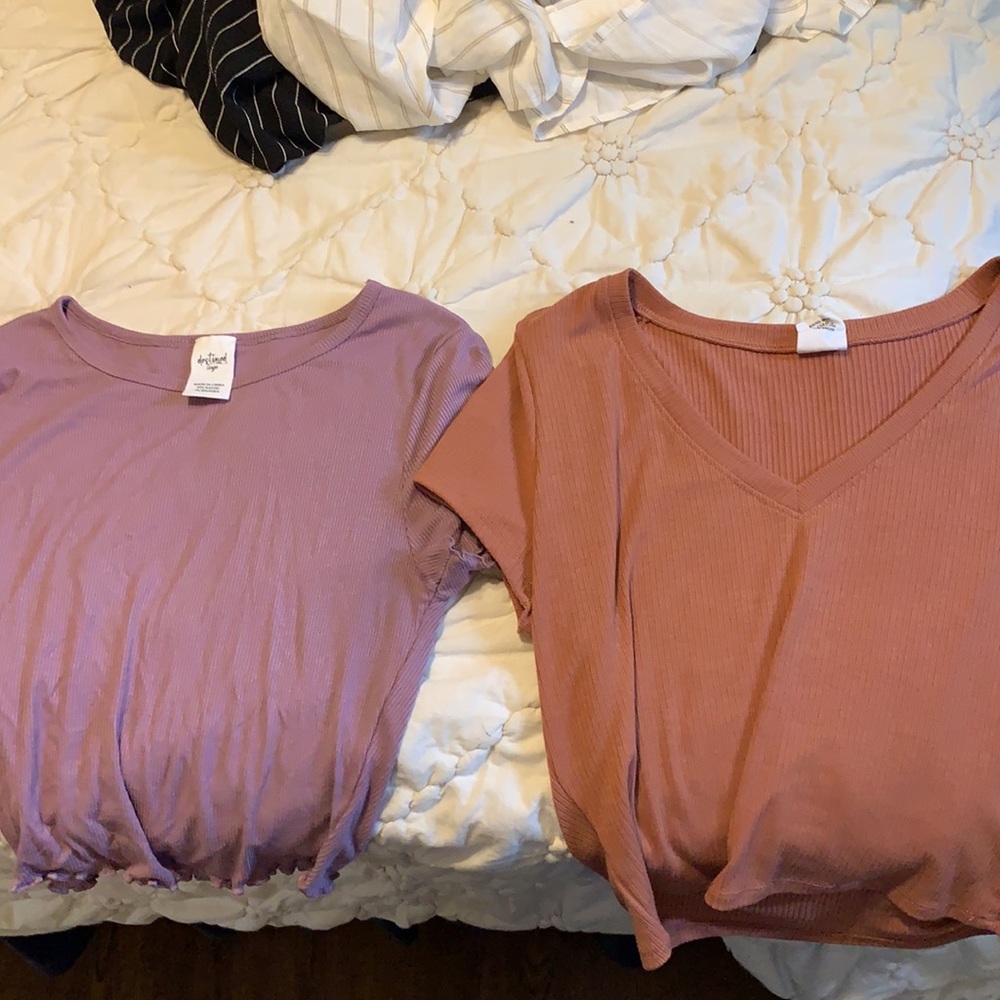 2 t shirts XL and LARGE